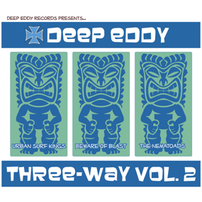DEEP EDDY RECORDS - INTERNATIONAL CD: Surf Rock Instrumental Music Compilation feat. BEWARE OF BLAST